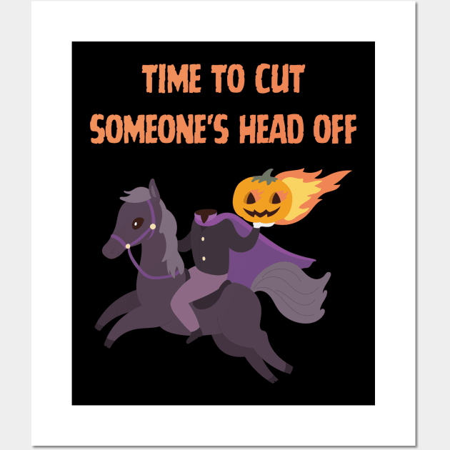 Halloween headless Horseman Wall Art by Signum